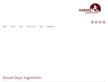 Tablet Screenshot of karate-jugenheim.net